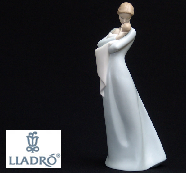 リヤドロ 子守唄 女性 赤ちゃん Soothing 家族 LLADRO ベビー 01008781